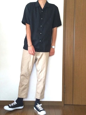 tatsuさん（メンズ・180cm）の夏コーディネート
