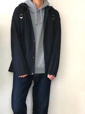 「417 EDIFICE（フォーワンセブンエディフィス）のアイテム（ブルゾン）」を使った、tatsuさん（メンズ・180cm）の冬コーディネート