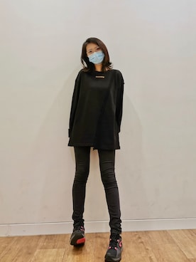 「OXYGEN（オキシゲン）のアイテム」を使った、Principle-Gさん（レディース・165cm）の冬コーディネート