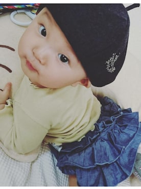 mishu.さん（キッズ・70cm）の冬コーディネート