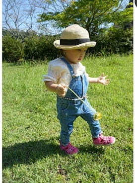 mishu.さん（キッズ・70cm）の冬コーディネート