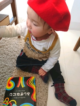 mishu.さん(キッズ・90cm)の春コーディネート