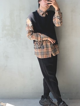 伊藤佑記さん(メンズ・172cm)の春コーディネート