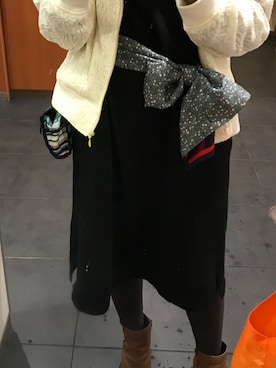 「SOUP（スープ）のアイテム」を使った、ワカメさん（レディース・158cm）の秋コーディネート