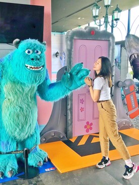 「素T」｜包子さん（レディース・165cm）の秋コーディネート