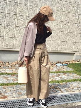 しずさん(レディース・156cm)の春コーディネート