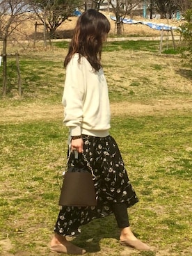 しずさん（レディース・156cm）の春コーディネート