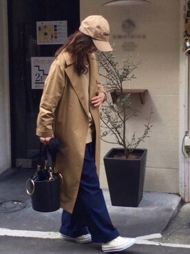 しずさん（レディース・156cm）の春コーディネート