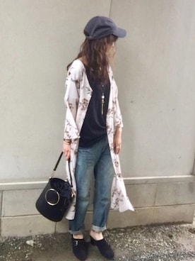 しずさん(レディース・156cm)の春コーディネート