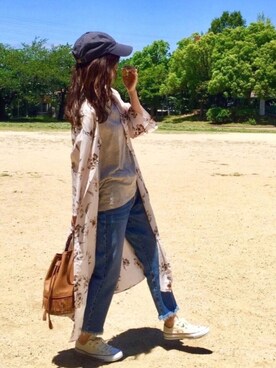 しずさん(レディース・156cm)の春コーディネート