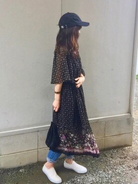 「Factor=（ファクターイコール）のアイテム（パンツ）」を使った、しずさん（レディース・156cm）の夏コーディネート