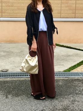 「Discoat Parisien」｜「アイテム（その他）」を使った、しずさん（レディース・156cm）の夏コーディネート