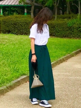 「Discoat Parisien」｜「アイテム（その他）」を使った、しずさん（レディース・156cm）の夏コーディネート