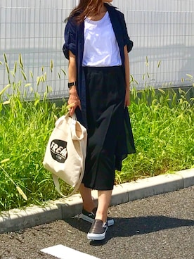 「Discoat Parisien」｜「アイテム（その他）」を使った、しずさん（レディース・156cm）の夏コーディネート