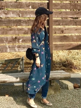 「Discoat Parisien」｜「アイテム（その他）」を使った、しずさん（レディース・156cm）の秋コーディネート