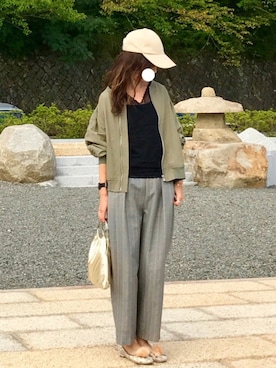 「リングハンドル」｜しずさん（レディース・156cm）の秋コーディネート