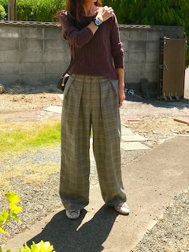 しずさん（レディース・156cm）の秋コーディネート