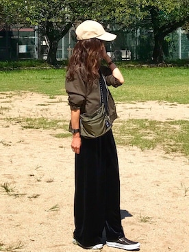「Discoat Parisien」｜「アイテム（その他）」を使った、しずさん（レディース・156cm）の秋コーディネート