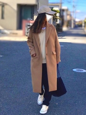 しずさん（レディース・156cm）の冬コーディネート