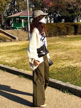 しずさん（レディース・156cm）の春コーディネート