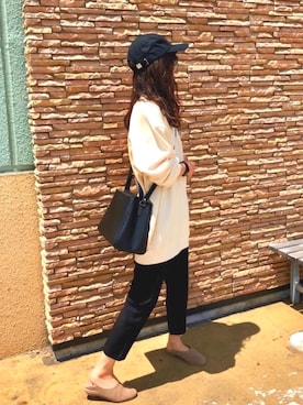 「寒かった」｜しずさん（レディース・156cm）の春コーディネート
