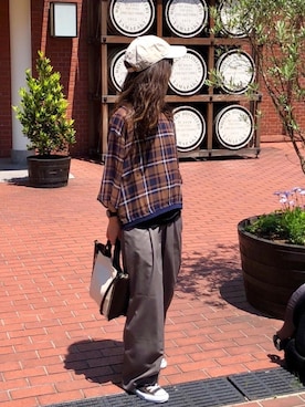 しずさん（レディース・156cm）の夏コーディネート