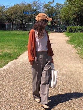 「H&M（エイチ・アンド・エム）のアイテム（シューズ）」を使った、しずさん（レディース・156cm）の秋コーディネート