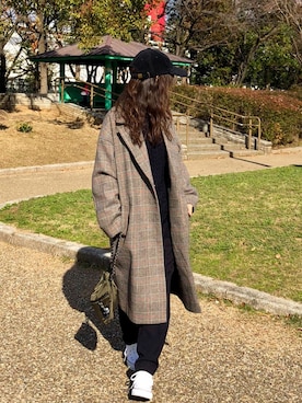 しずさん（レディース・156cm）の冬コーディネート