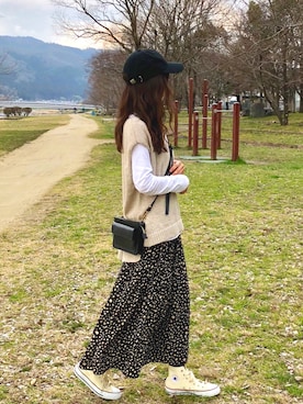 しずさん（レディース・156cm）の春コーディネート