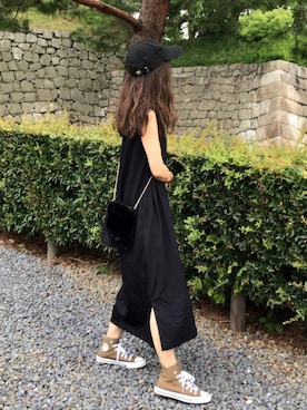 スニーカーを使った ノースリーブワンピース のコーディネート一覧 Wear