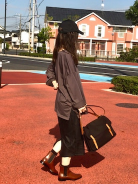 しずさん（レディース・156cm）の秋コーディネート