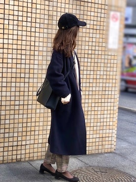 しずさん（レディース・156cm）の冬コーディネート