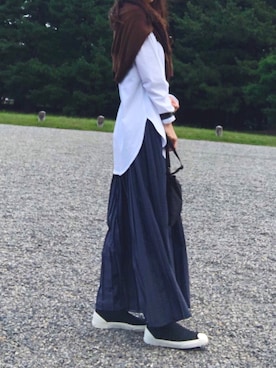 しずさん（レディース・156cm）の秋コーディネート