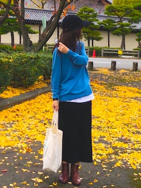 しずさん（レディース・156cm）の秋コーディネート