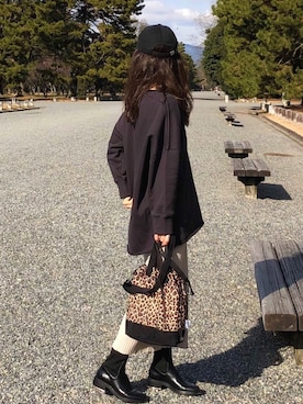 しずさん（レディース・156cm）の冬コーディネート