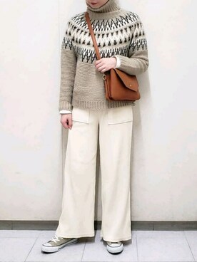 laa.さん（レディース・158cm）の冬コーディネート