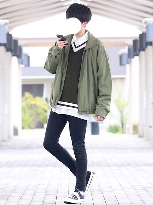 Yasuさんのブルゾンを使ったコーディネート Zozotown