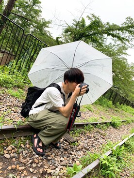「Java（ジャバ）のアイテム」を使った、みょちゃさん（メンズ・178cm）の夏コーディネート