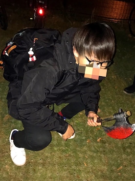 「wearhalloween2017」｜「アイテム（マウンテンパーカー）」を使った、たぁじぃさん（メンズ・174cm）の秋コーディネート