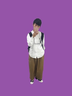 「Have a good time（ハバグッタイム）のアイテム（その他）」を使った、ショウさん（メンズ・173cm）の夏コーディネート