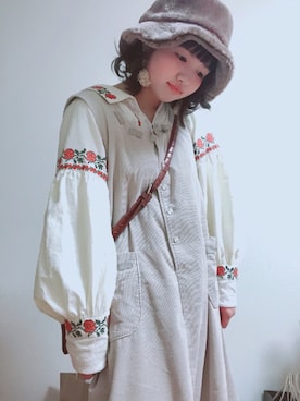 ミミさん（レディース・153cm）の冬コーディネート