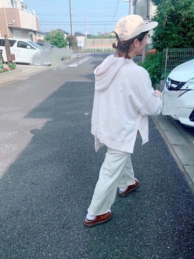 「Hender Scheme（エンダースキーマ）のアイテム（その他）」を使った、ミミさん（レディース・153cm）の夏コーディネート
