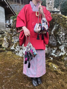 「handmade」｜「アイテム（ブーティ）」を使った、taroさん（レディース・156cm）の春コーディネート