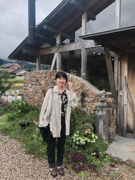 「着物生地」｜taroさん（レディース・156cm）の春コーディネート