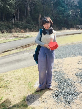 「おさげ」｜taroさん（レディース・156cm）の冬コーディネート