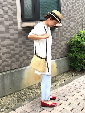 「アイテム（ピアス（両耳用））」を使った、美衣さん（レディース・152cm・30代）の夏コーディネート
