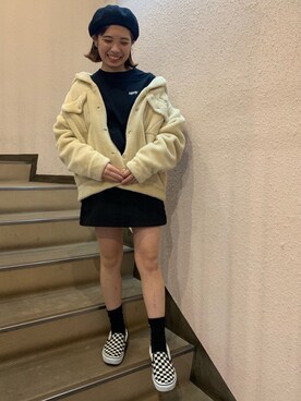 SAAYAさん(レディース・155cm)の冬コーディネート