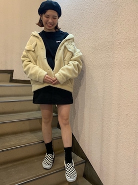 SAAYAさん(レディース・155cm)の冬コーディネート