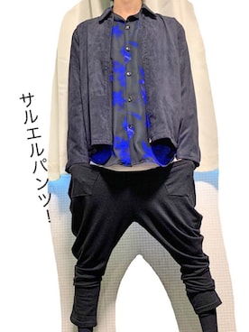 「M2squared（エムツースクエアード）のアイテム」を使った、しょうさん（メンズ・170cm）の秋コーディネート