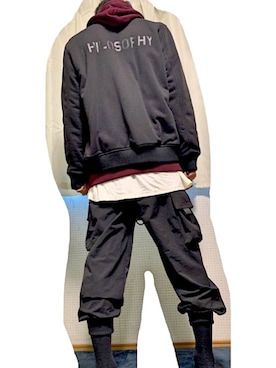 「AZUL by moussy（アズールバイマウジー）のアイテム（ブルゾン）」を使った、しょうさん（メンズ・170cm）の秋コーディネート
